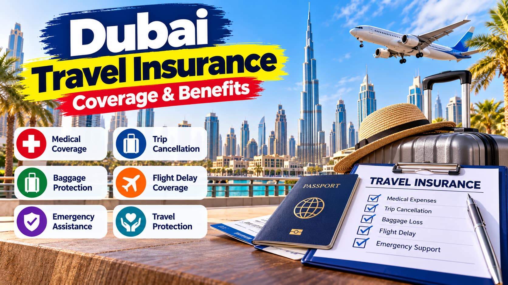 Dubai Travel Insurance coverage and benefits for tourists