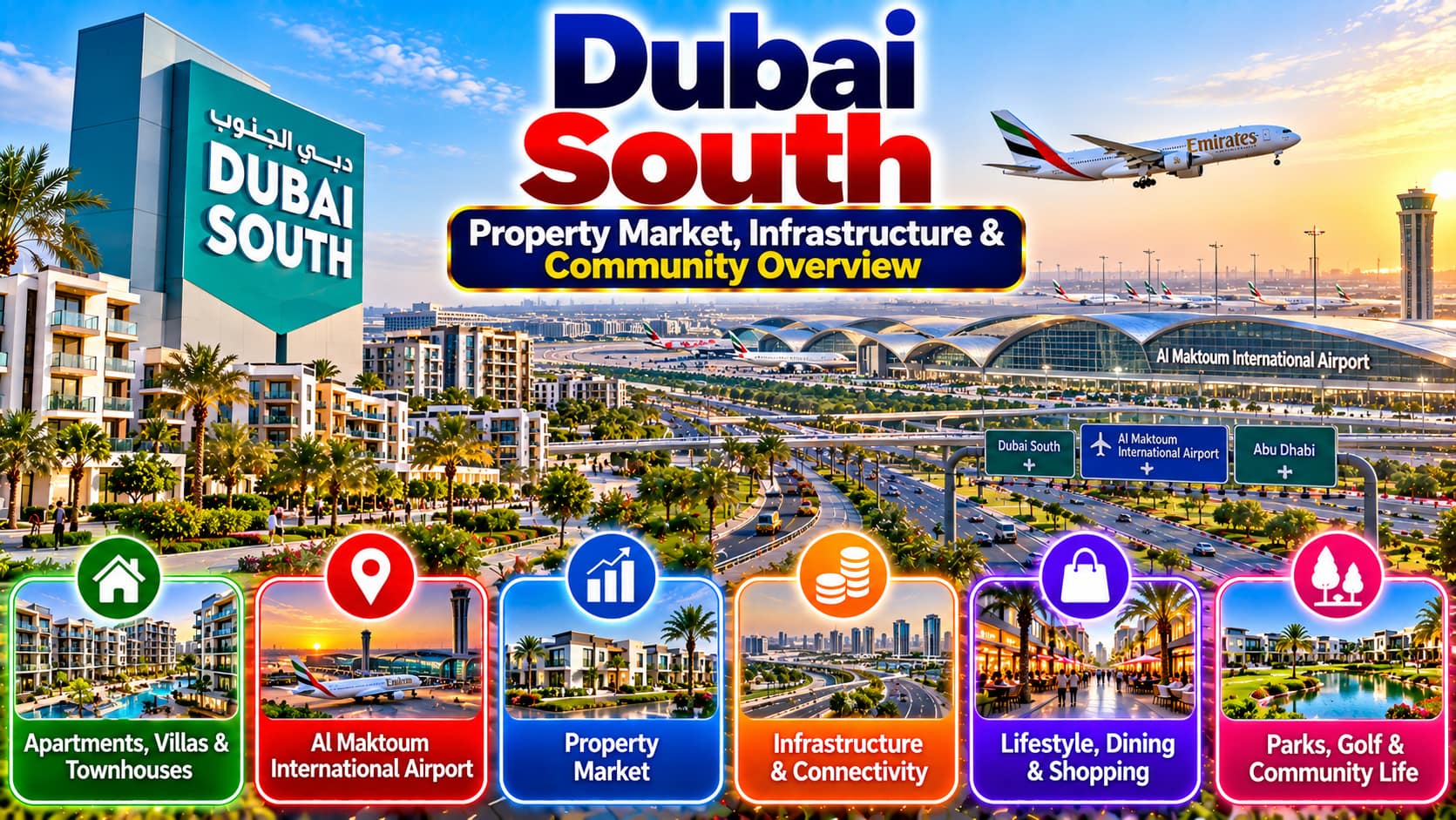 Dubai South property market, infrastructure and community overview