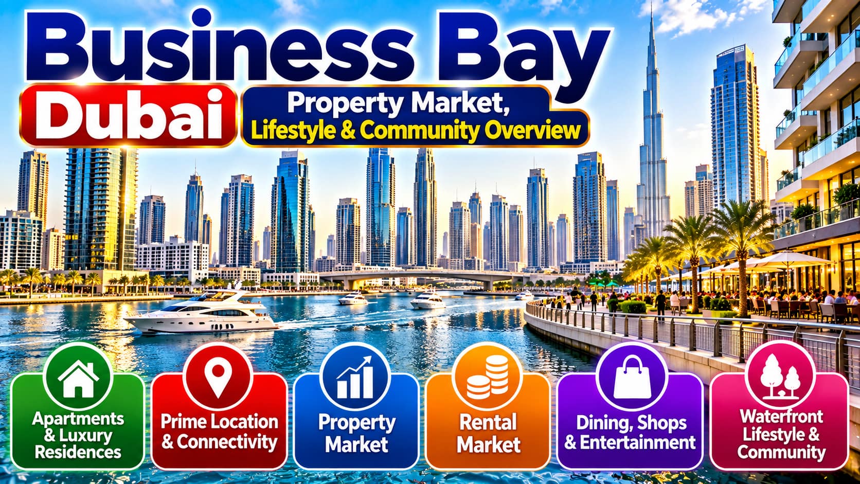 Business Bay Dubai property market, lifestyle and community overview
