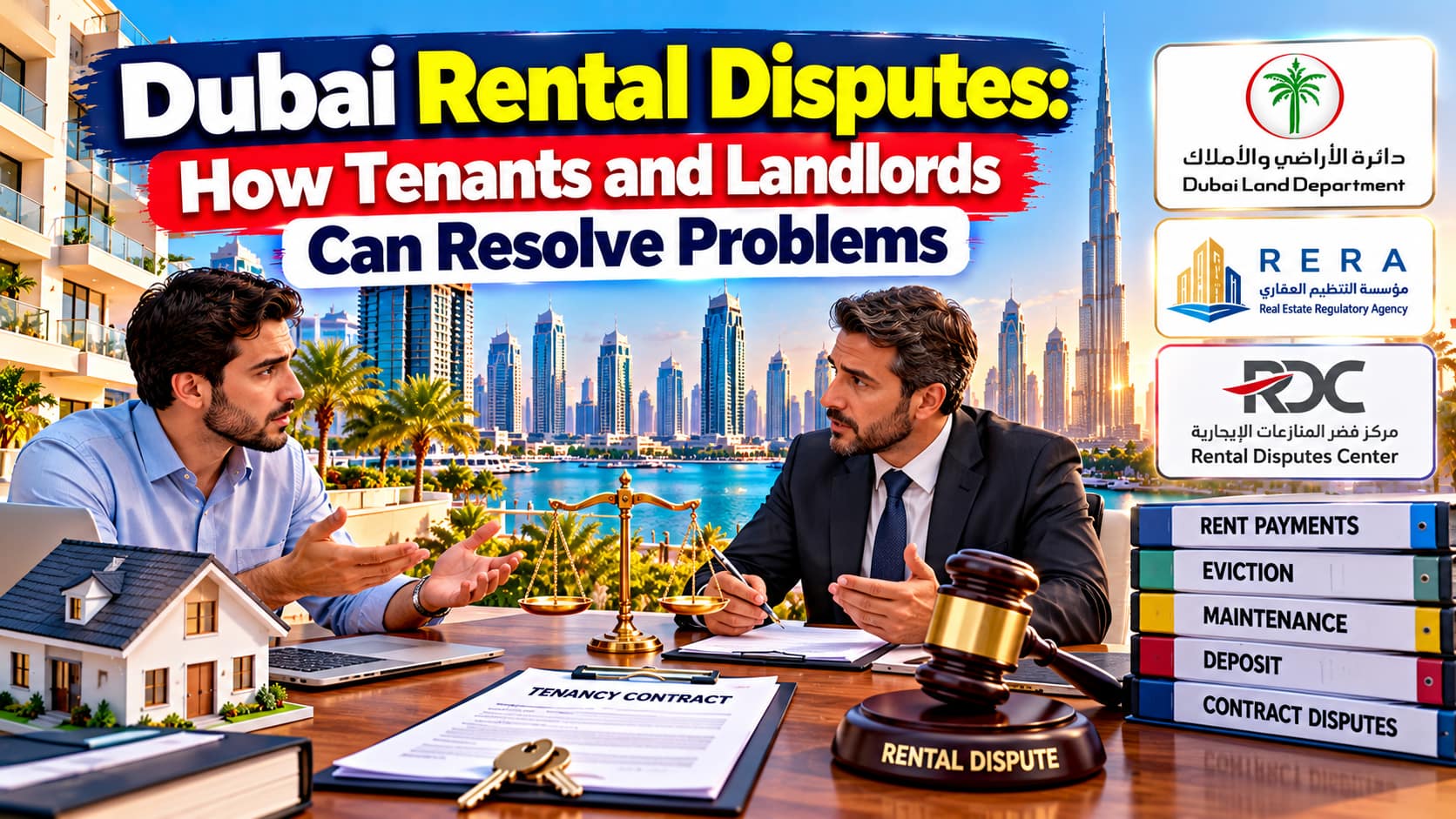 Dubai Rental Disputes between tenants and landlords