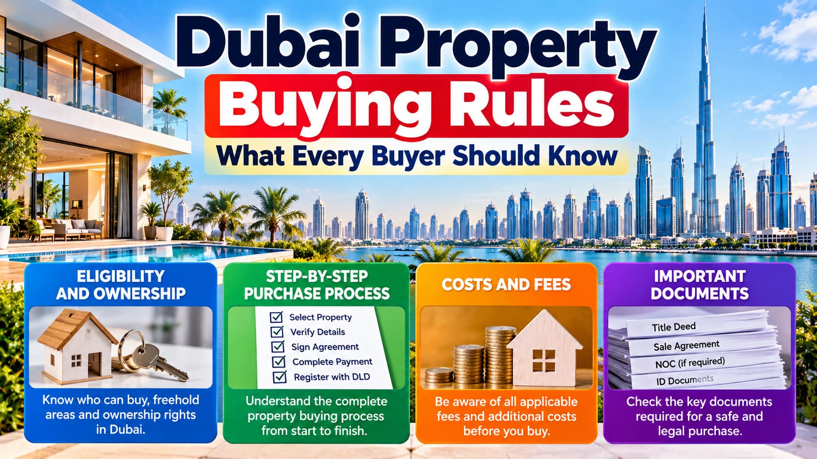 Dubai Property Buying Rules for property buyers