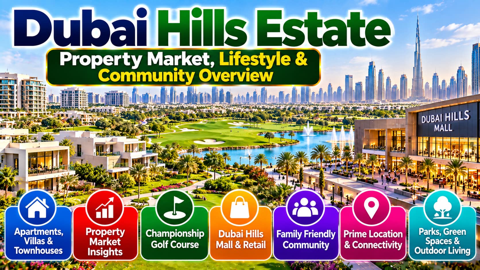 Dubai Hills Estate property market, lifestyle and community overview