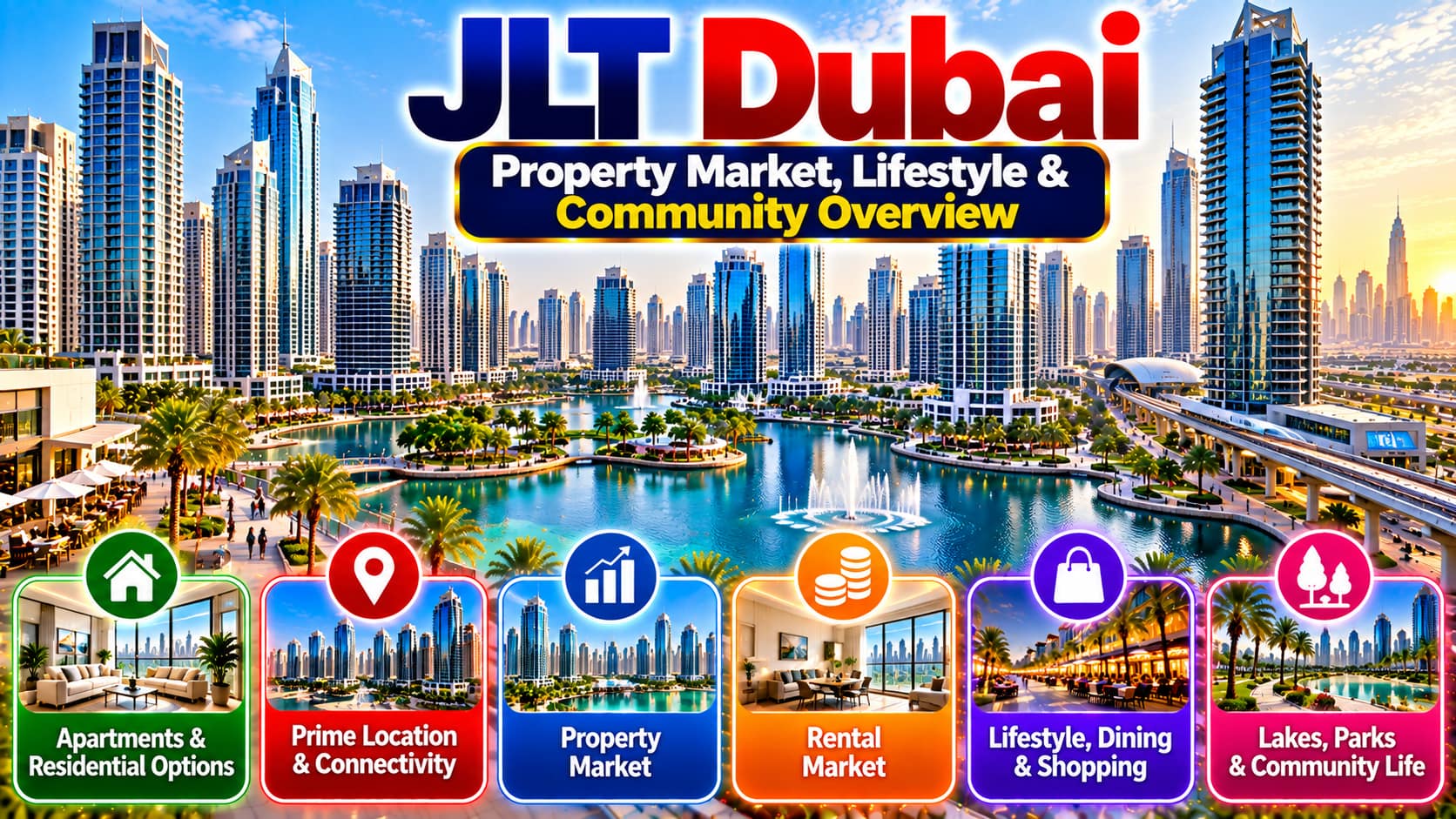 JLT Dubai property market, lifestyle and community overview