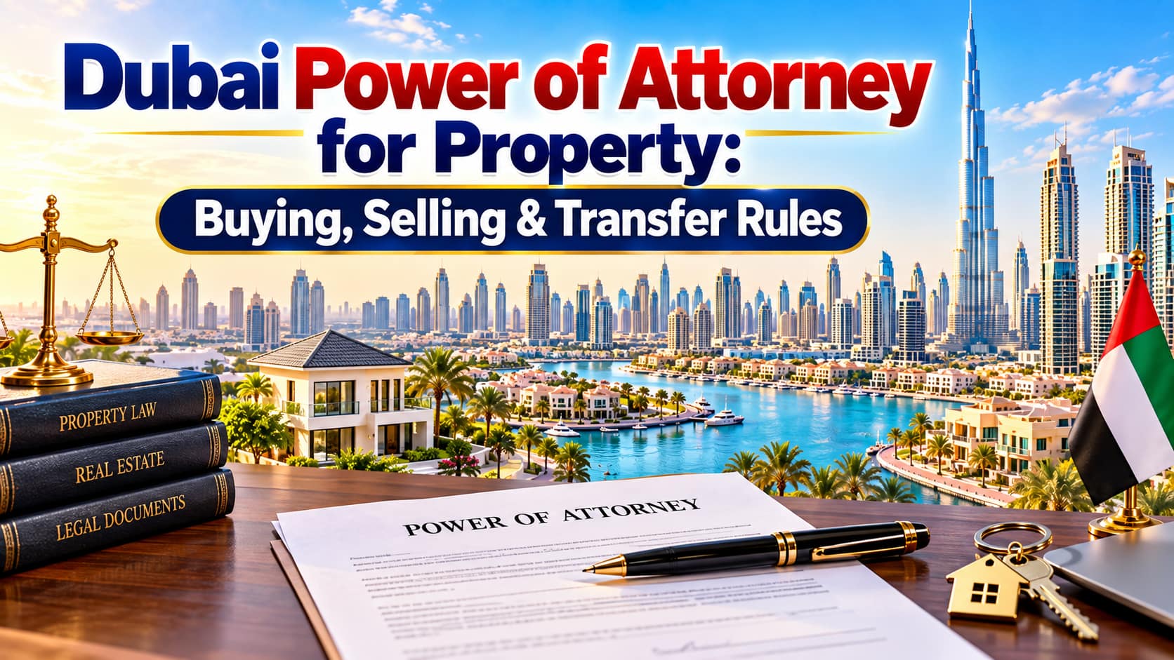 Dubai Power of Attorney for Property for buying, selling and ownership transfer