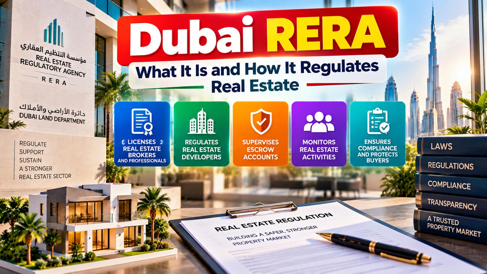 Dubai RERA and its role in regulating real estate