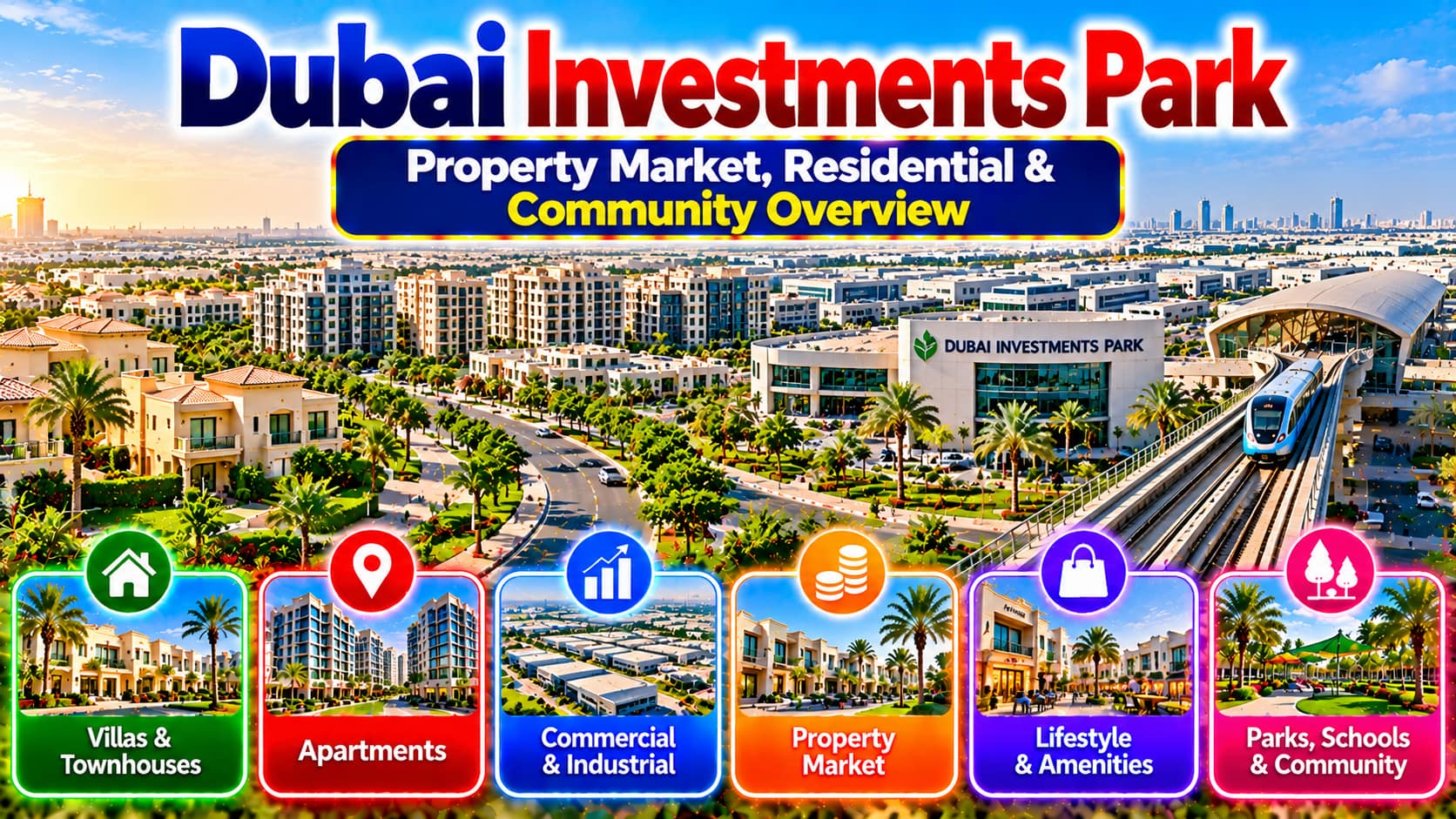 Dubai Investments Park property market, residential communities and lifestyle overview