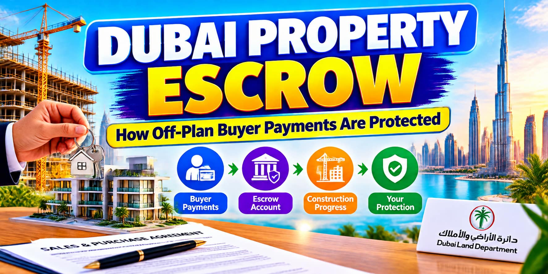 Dubai Property Escrow protecting off-plan buyer payments