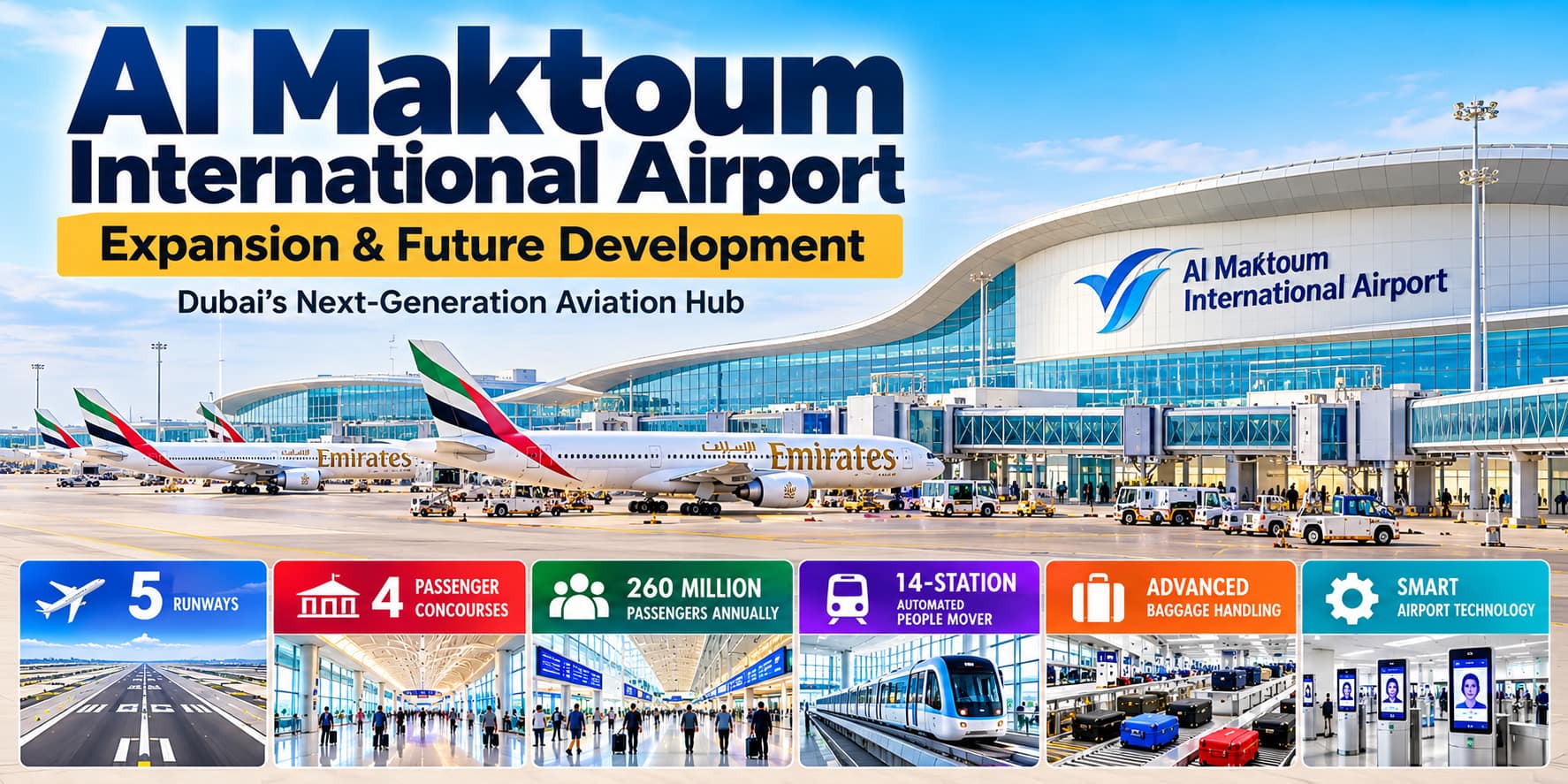 Al Maktoum International Airport expansion and future development
