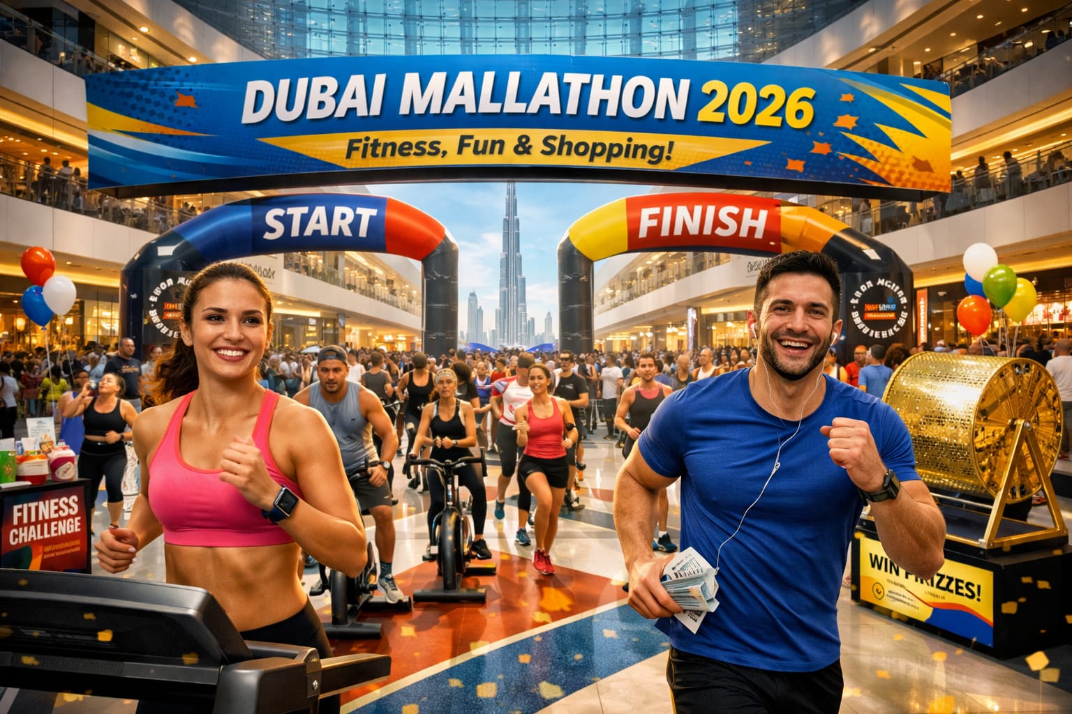 “Dubai Mallathon 2026 – Fitness, Fun & Shopping!”
