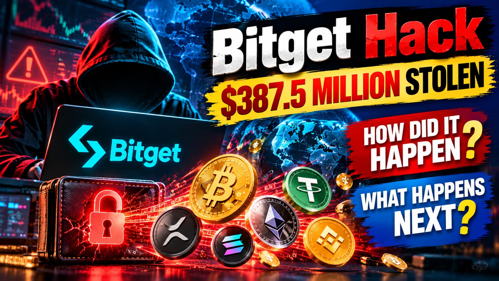 Bitget Hack involving $387.5 million stolen and the investigation into what happens next